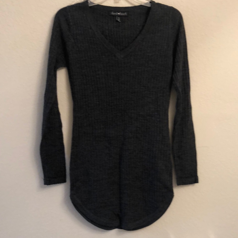 V neck t-shirt long sleeve dress!!